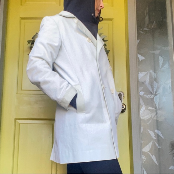 Short Trench double breasted jacket - Picture 2 of 8